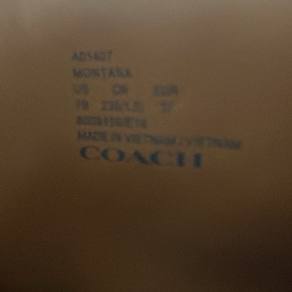 Coach Black leather Chelsea boot - Picture 6 of 8